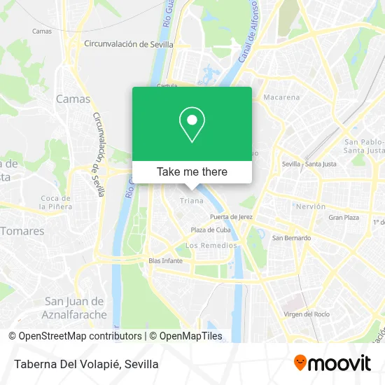 Taberna Del Volapié map