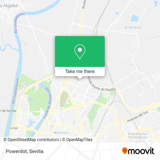 Powerdot map