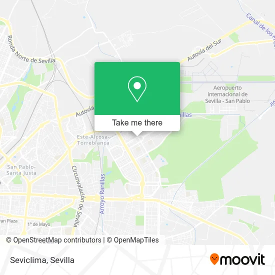 Seviclima map