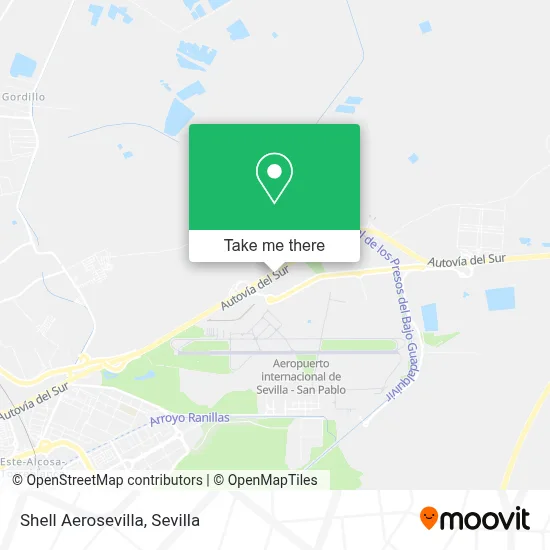 Shell Aerosevilla map