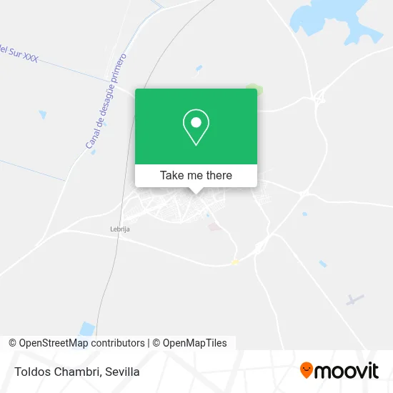 Toldos Chambri map