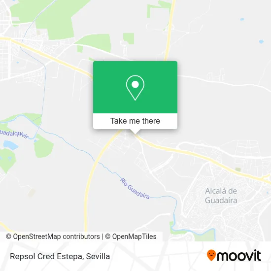 Repsol Cred Estepa map