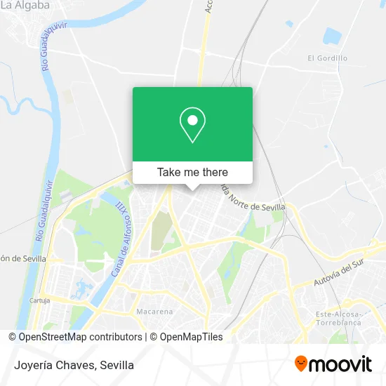 Joyería Chaves map