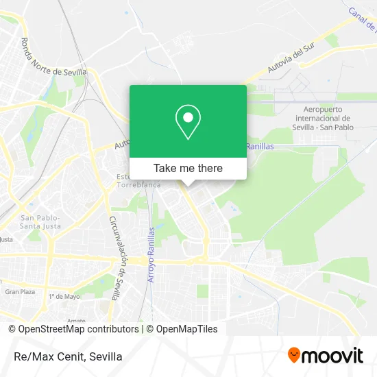 Re/Max Cenit map