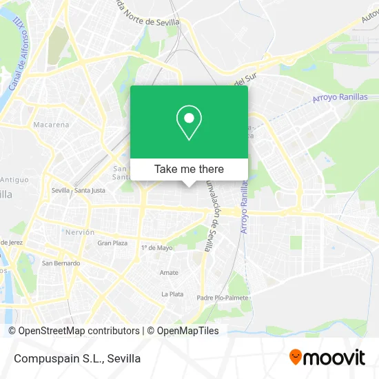 Compuspain S.L. map