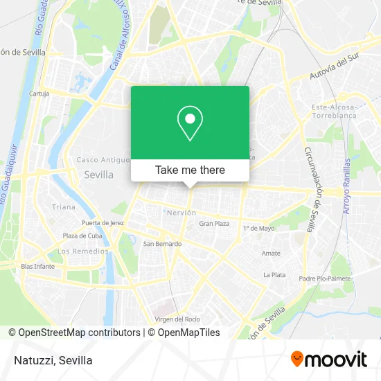 Natuzzi map