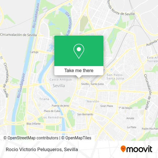Rocio Victorio Peluqueros map