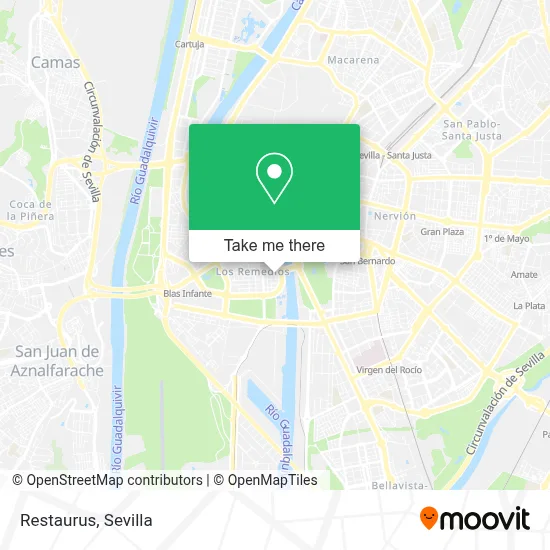 Restaurus map