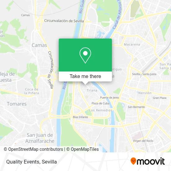 Quality Events map