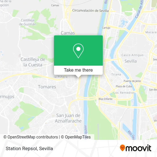 Station Repsol map