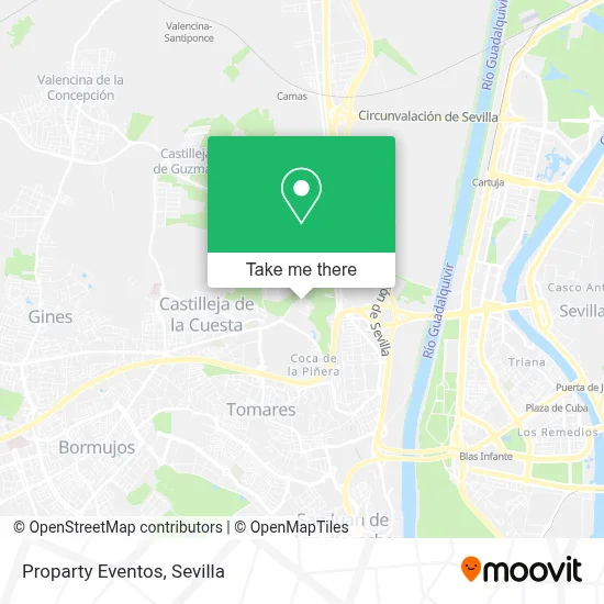 Proparty Eventos map
