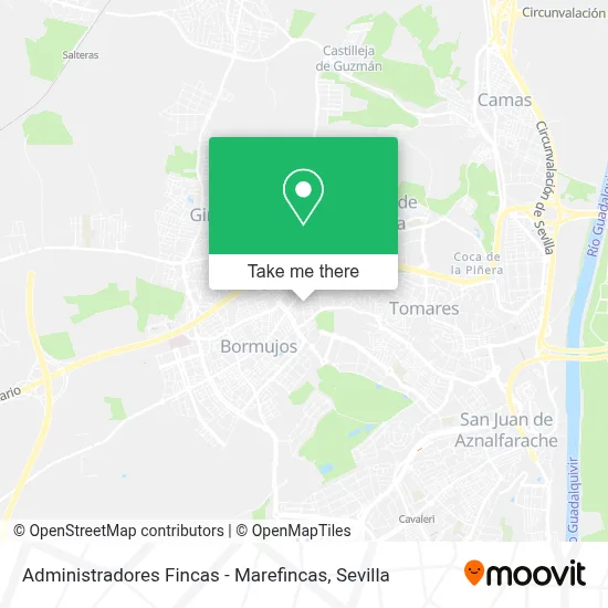 Administradores Fincas - Marefincas map