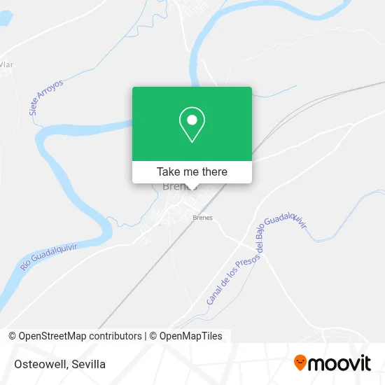 Osteowell map