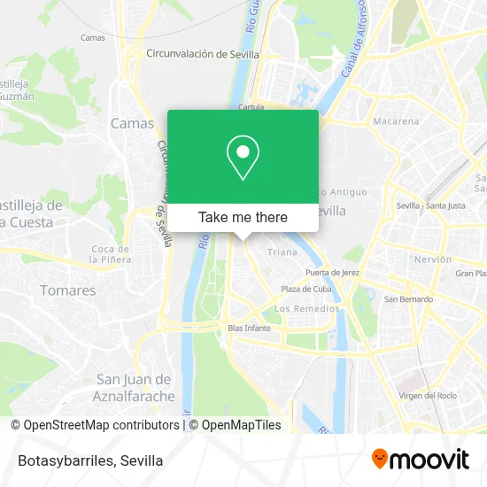 Botasybarriles map