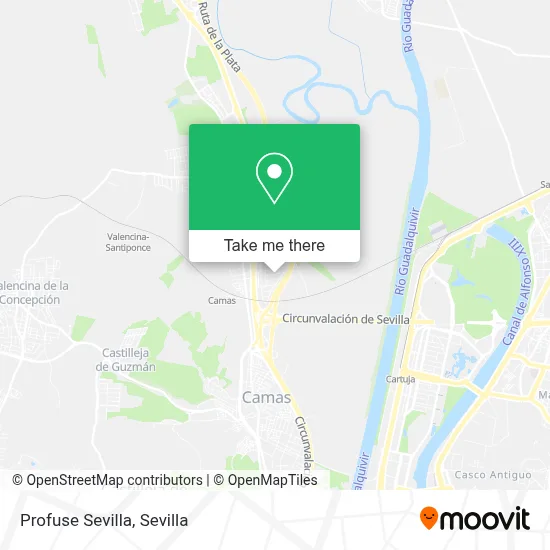 Profuse Sevilla map