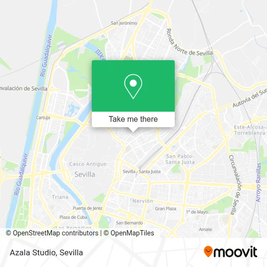 Azala Studio map