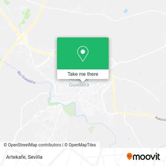 Artekafe map