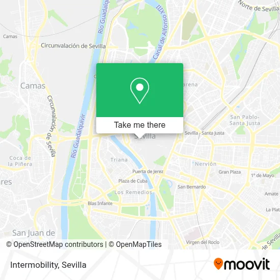 Intermobility map