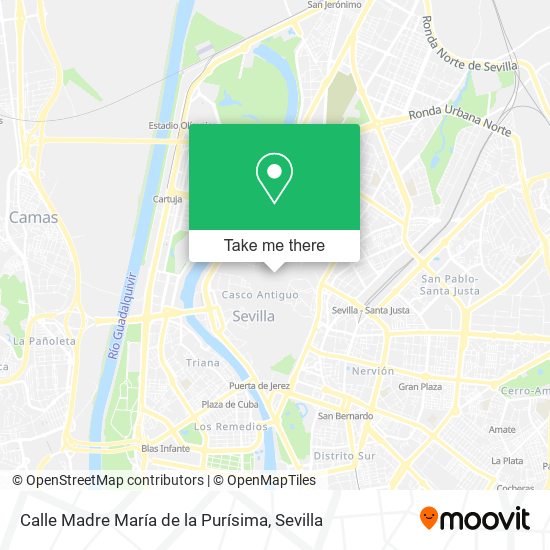 Calle Madre María de la Purísima map