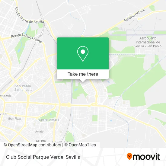 Club Social Parque Verde map