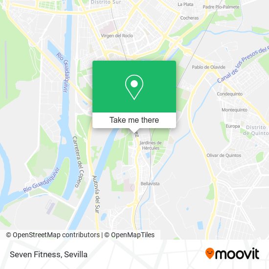 Seven Fitness map