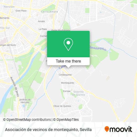 Asociación de vecinos de montequinto map