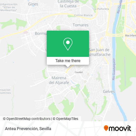 Antea Prevención map