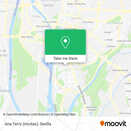 Ana Terry (modas) map