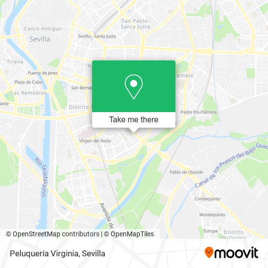 Peluquería Virginia map