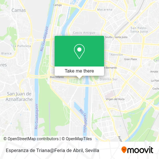 Esperanza de Triana@Feria de Abril map