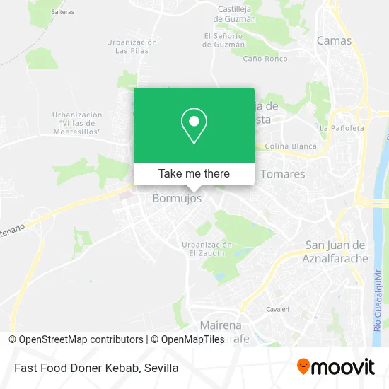 Fast Food Doner Kebab map