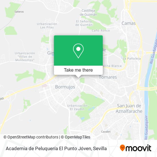 Academia de Peluquería El Punto Jóven map