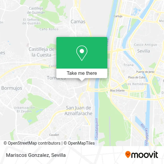 Mariscos Gonzalez map