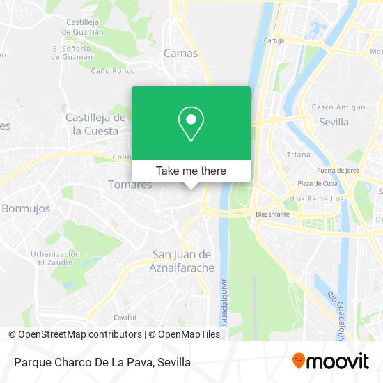Parque Charco De La Pava map
