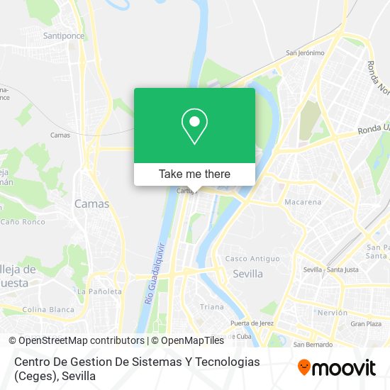 Centro De Gestion De Sistemas Y Tecnologias (Ceges) map