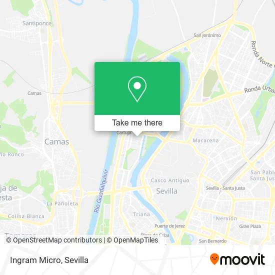 Ingram Micro map