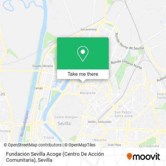Fundación Sevilla Acoge (Centro De Acción Comunitaria) map