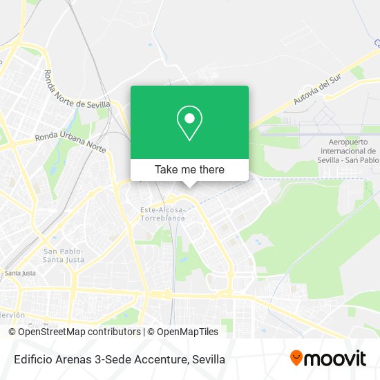 Edificio Arenas 3-Sede Accenture map