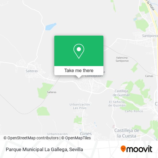 Parque Municipal La Gallega map