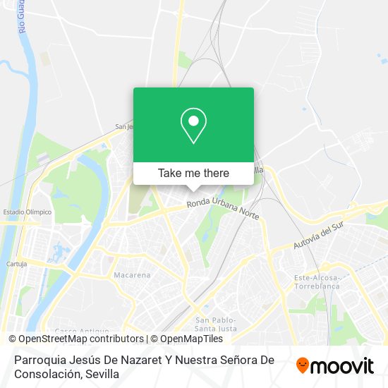 Parroquia Jesús De Nazaret Y Nuestra Señora De Consolación map