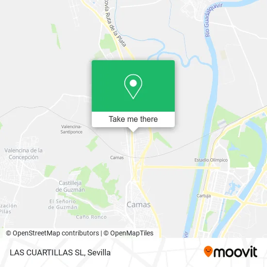 LAS CUARTILLAS SL map