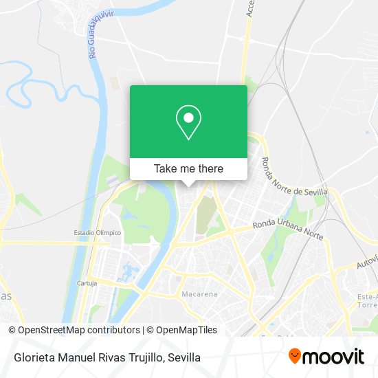 mapa Glorieta Manuel Rivas Trujillo