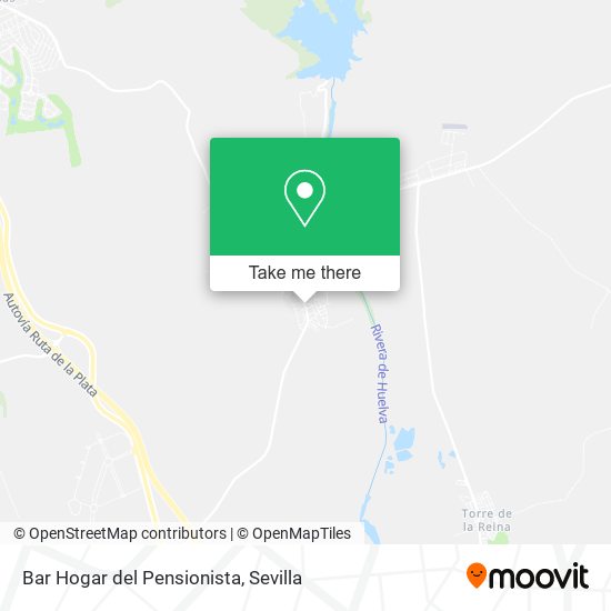 Bar Hogar del Pensionista map