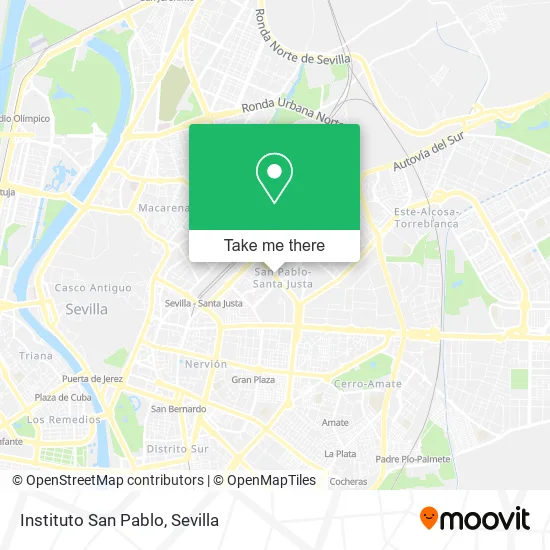 Instituto San Pablo map