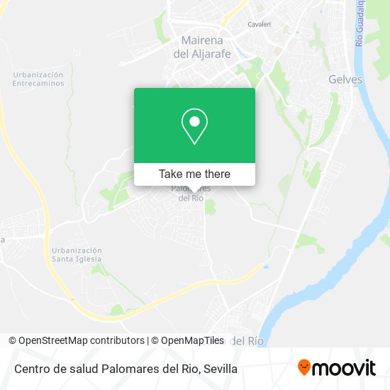 Centro de salud Palomares del Rio map