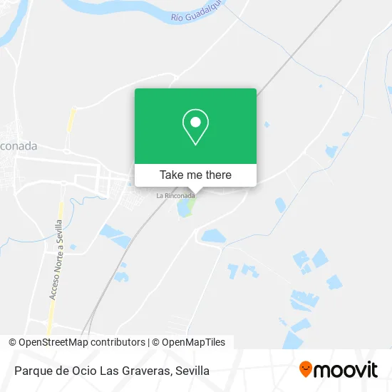 Parque de Ocio Las Graveras map