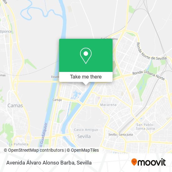 Avenida Álvaro Alonso Barba map