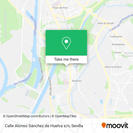 Calle Alonso Sánchez de Huelva s / n map