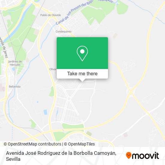 Avenida José Rodríguez de la Borbolla Camoyán map