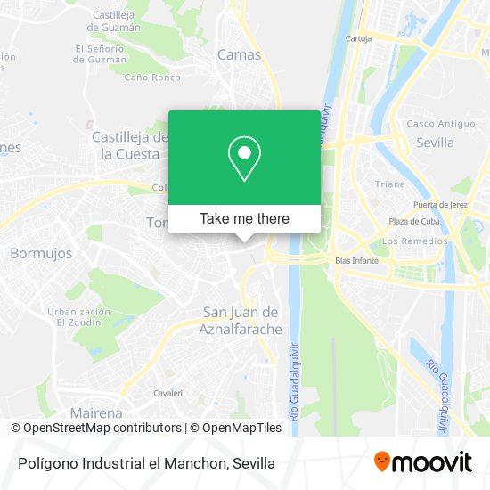 Polígono Industrial el Manchon map